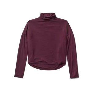 Aritzia Babaton Seaton Jersey Mock Neck T-Shirt